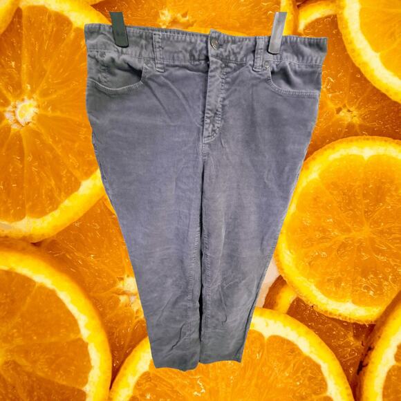 Talbots Heritage Gray Corduroy Pants SIze‎ 12 - Picture 2 of 5